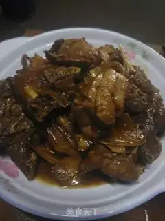 Make Ginger stew goose step 9