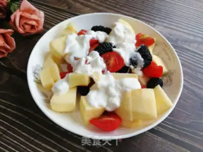 Make Yogurt fruit salad step 2