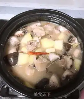 Make Fung wings for mushroom potatoes step 6