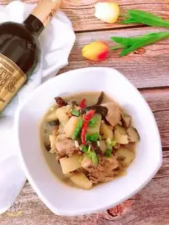 Make Fung wings for mushroom potatoes step 9