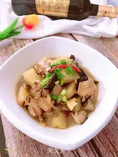 Make Fung wings for mushroom potatoes step 10