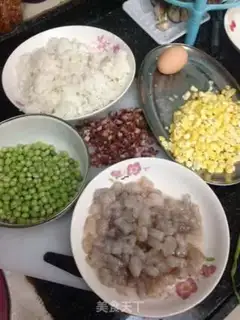 Make Shrimp rice step 0