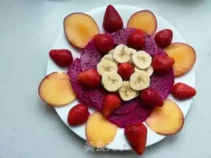 Make Simple fruit platter salad step 8