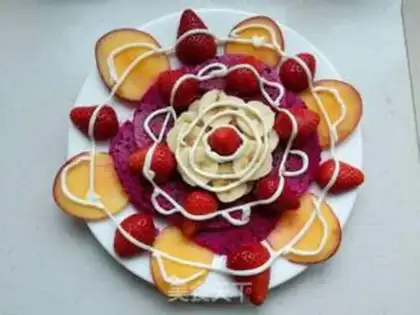 Make Simple fruit platter salad step 9