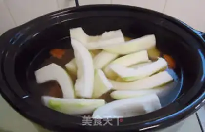 Make Five fingers for a peach pig to make an old chord soup step 5