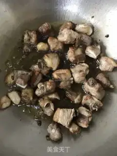 Make Carrot burn ribs step 1