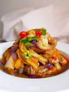 Make The cold hand tore the eggplant step 7
