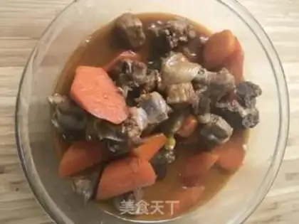 Make Carrot burn ribs step 6