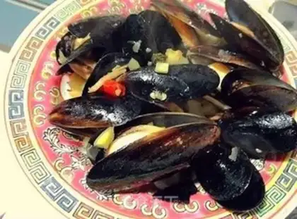 Make Porridge mussels step 6
