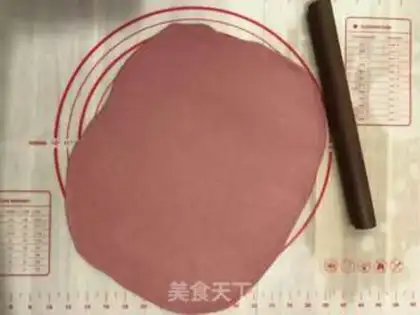Make Double-coloured buns step 4