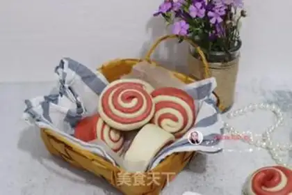 Make Double-coloured buns step 11