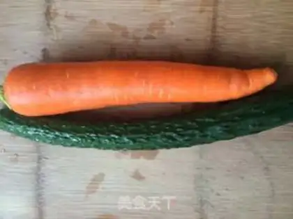 Make Carrot platter fans step 3