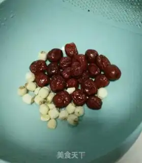 Make Red-tree porridge step 1