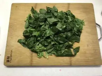 Make Spinach Hand pasta step 2