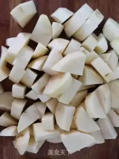 Make High-pressure ketchup potatoes step 1