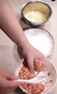 Make Cracker meatballs step 2