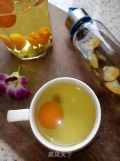 Make Orange chrysanthemum tea step 2