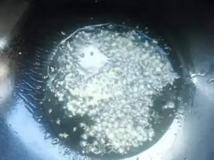 Make Garlic barley step 3
