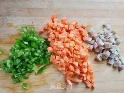 Make Egg bun step 1
