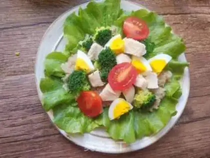 Make Quinoa chicken breast salad step 13