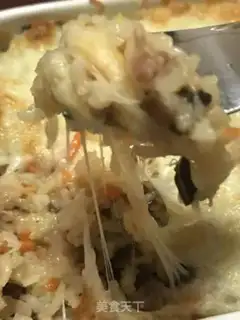 Make Cheese rice step 19
