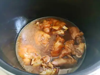 Make Pork hoof step 3
