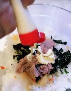 Make Tuna rice step 2