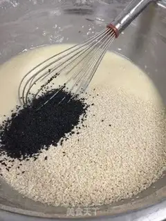Make Sesame pancakes step 3