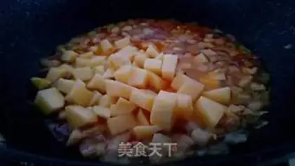 Make Five curry potatoes step 12