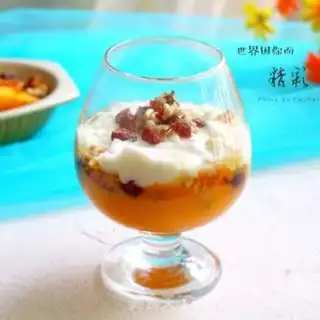 Make Mango yogurt cup step 8