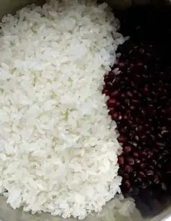 Make Red dates, red bean cake step 3