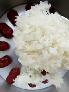 Make Red dates, red bean cake step 5