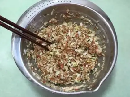Make Pork cabbage pie step 6