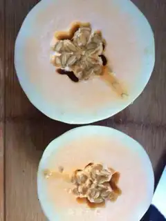 Make Sweet melon yogurt salad step 1