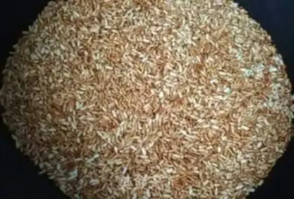 Make Red rice tea step 1