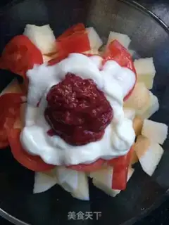 Make Sweet melon yogurt salad step 5