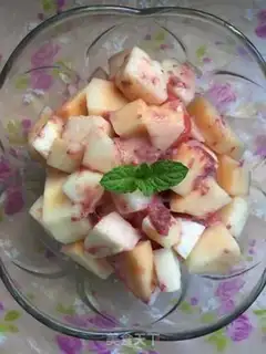 Make Sweet melon yogurt salad step 7