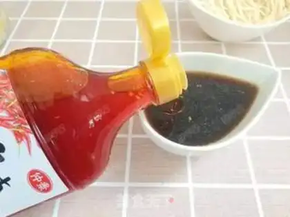 Make Spicy chicken silk step 7