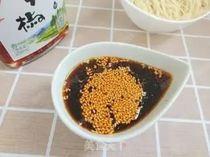 Make Spicy chicken silk step 8