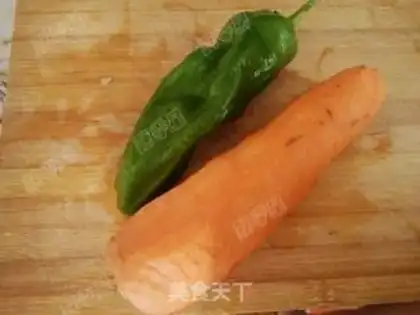 Make Lian radish and chicken step 6