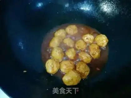 Make Sweet chicken meatballs step 19