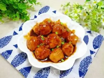 Make Sweet chicken meatballs step 21