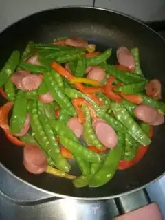 Make Fried Dutch beans step 3