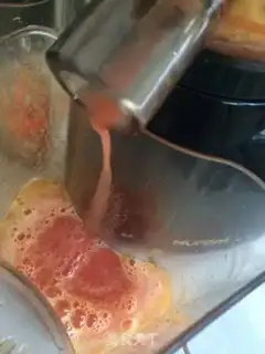 Make Tomato fruit and vegetable juice step 4
