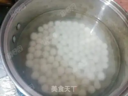 Make Green bean sand, little circle step 9