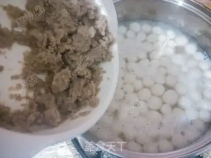 Make Green bean sand, little circle step 11
