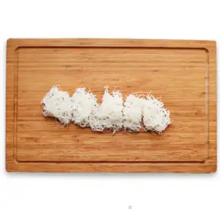 Make Vegetable seafood spring rolls step 12