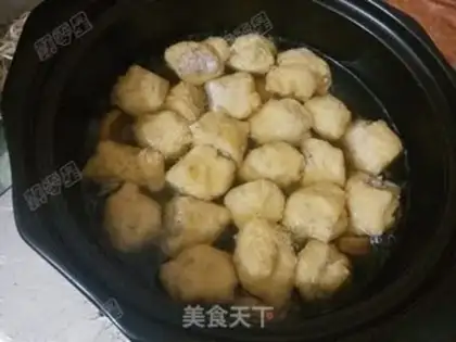 Make Tofu-covered shrimp casserole step 4