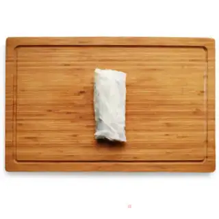 Make Vegetable seafood spring rolls step 17