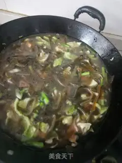 Make Seaweed gravy past the surface step 7